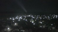 Archiv Foto Webcam Insel Borkum: Leuchtturm 23:00