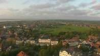 Archiv Foto Webcam Insel Borkum: Leuchtturm 19:00