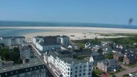 Archiv Foto Webcam Insel Borkum: Leuchtturm 13:00
