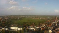 Archiv Foto Webcam Insel Borkum: Leuchtturm 17:00