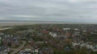 Archiv Foto Webcam Insel Borkum: Leuchtturm 13:00
