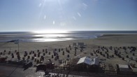 Archiv Foto Webcam Borkum: Gästehaus Victoria 17:00