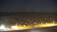Archiv Foto Webcam Borkum: Gästehaus Victoria 23:00