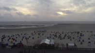 Archived image Webcam Borkum: Guest House Victoria 19:00