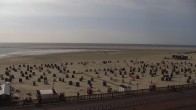 Archiv Foto Webcam Borkum: Gästehaus Victoria 17:00