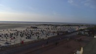 Archiv Foto Webcam Borkum: Gästehaus Victoria 19:00