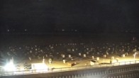 Archiv Foto Webcam Borkum: Gästehaus Victoria 23:00