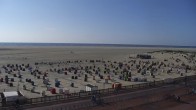 Archiv Foto Webcam Borkum: Gästehaus Victoria 17:00