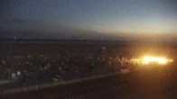 Archiv Foto Webcam Borkum: Gästehaus Victoria 01:00