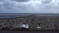 Archiv Foto Webcam Borkum: Gästehaus Victoria 22:00