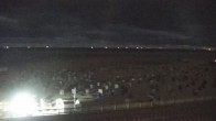 Archiv Foto Webcam Borkum: Gästehaus Victoria 01:00