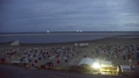 Archiv Foto Webcam Borkum: Gästehaus Victoria 03:00