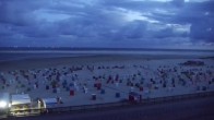 Archiv Foto Webcam Borkum: Gästehaus Victoria 03:00