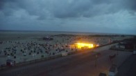 Archiv Foto Webcam Borkum: Gästehaus Victoria 03:00