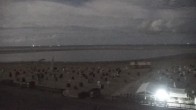Archiv Foto Webcam Borkum: Gästehaus Victoria 23:00