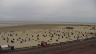Archiv Foto Webcam Borkum: Gästehaus Victoria 17:00