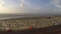 Archiv Foto Webcam Borkum: Gästehaus Victoria 17:00