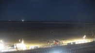 Archiv Foto Webcam Borkum: Gästehaus Victoria 23:00