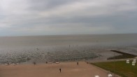 Archiv Foto Webcam Büsumer Strand 09:00