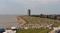 Archiv Foto Webcam Büsumer Strand 13:00