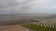 Archiv Foto Webcam Büsumer Strand 07:00