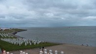 Archiv Foto Webcam Büsumer Strand 03:00