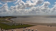Archiv Foto Webcam Büsumer Strand 13:00