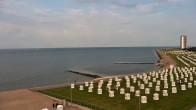 Archiv Foto Webcam Büsumer Strand 07:00