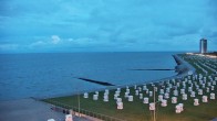 Archiv Foto Webcam Büsumer Strand 03:00