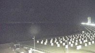 Archiv Foto Webcam Büsumer Strand 23:00