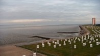 Archiv Foto Webcam Büsumer Strand 04:00