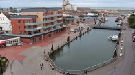 Archiv Foto Webcam Büsum: Museumshafen 17:00