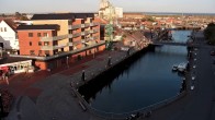 Archiv Foto Webcam Büsum: Museumshafen 19:00