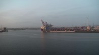 Archived image Webcam Hamburg: Along the Elbe 22:00