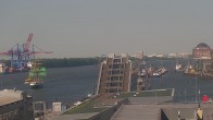 Archiv Foto Webcam Hamburg: An der Elbe 09:00