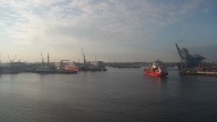 Archived image Webcam Hamburg: Along the Elbe 00:00