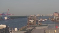 Archiv Foto Webcam Hamburg: An der Elbe 07:00