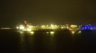 Archiv Foto Webcam Hamburg: An der Elbe 21:00