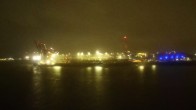 Archiv Foto Webcam Hamburg: An der Elbe 23:00