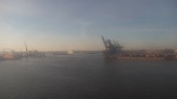 Archiv Foto Webcam Hamburg: An der Elbe 06:00