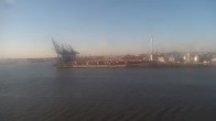 Archiv Foto Webcam Hamburg: An der Elbe 06:00