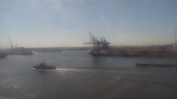Archiv Foto Webcam Hamburg: An der Elbe 09:00
