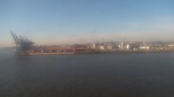 Archiv Foto Webcam Hamburg: An der Elbe 06:00