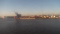 Archiv Foto Webcam Hamburg: An der Elbe 05:00