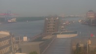 Archiv Foto Webcam Hamburg: An der Elbe 06:00