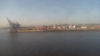 Archiv Foto Webcam Hamburg: An der Elbe 01:00