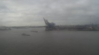 Archiv Foto Webcam Hamburg: An der Elbe 05:00