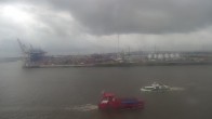 Archiv Foto Webcam Hamburg: An der Elbe 09:00