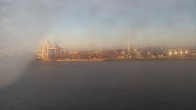 Archiv Foto Webcam Hamburg: An der Elbe 19:00