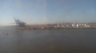 Archiv Foto Webcam Hamburg: An der Elbe 07:00
